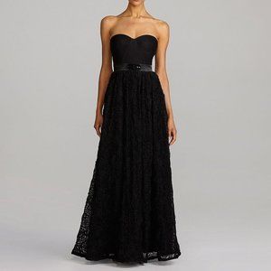SOLD Adrianna Papell Strapless Gown - US Size 4 - EU Size 36